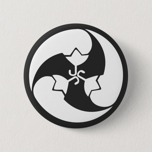 planten [Familiemensen] Ronde Button 5,7 Cm (Voorkant)