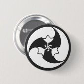 planten [Familiemensen] Ronde Button 5,7 Cm (Voorkant /achterkant)