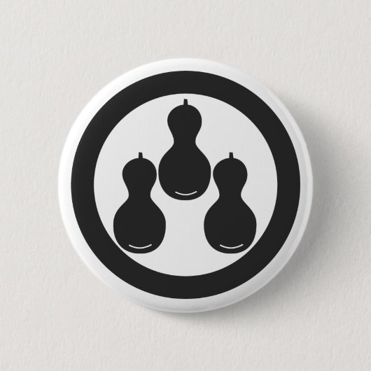 planten [Familiemensen] Ronde Button 5,7 Cm (Voorkant)