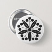 planten [Familiemensen] Ronde Button 5,7 Cm (Voorkant /achterkant)