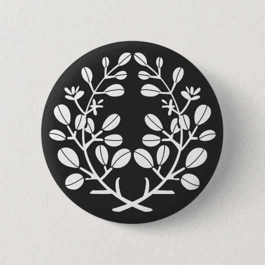 planten [Familiemensen] Ronde Button 5,7 Cm (Voorkant)