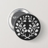 planten [Familiemensen] Ronde Button 5,7 Cm (Voorkant /achterkant)