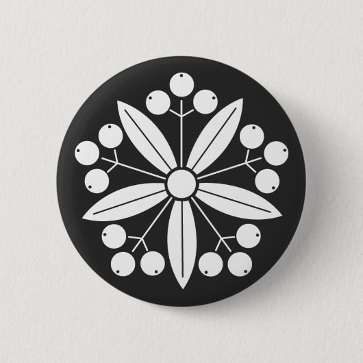 planten [Familiemensen] Ronde Button 5,7 Cm (Voorkant)