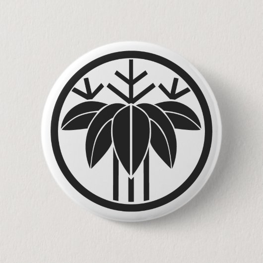 planten [Familiemensen] Ronde Button 5,7 Cm (Voorkant)