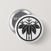 planten [Familiemensen] Ronde Button 5,7 Cm (Voorkant /achterkant)
