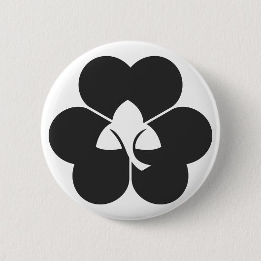 planten [Familiemensen] Ronde Button 5,7 Cm (Voorkant)