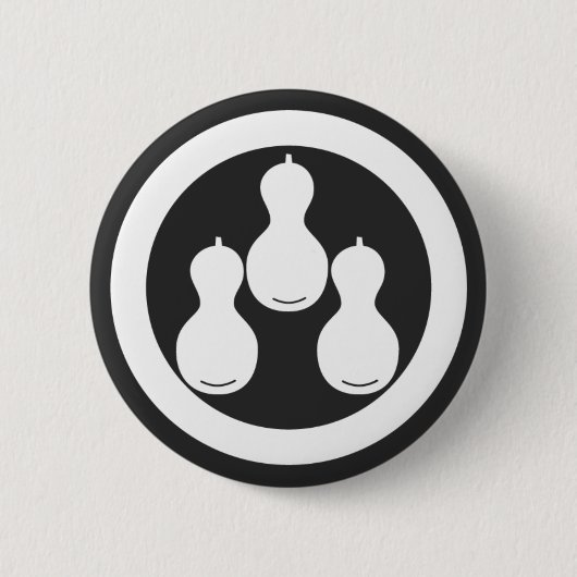 planten [Familiemensen] Ronde Button 5,7 Cm (Voorkant)