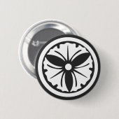 planten [Familiemensen] Ronde Button 5,7 Cm (Voorkant /achterkant)