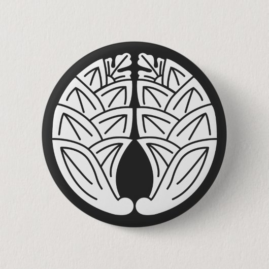 planten [Familiemensen] Ronde Button 5,7 Cm (Voorkant)