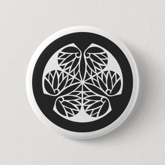 planten [Familiemensen] Ronde Button 5,7 Cm (Voorkant)