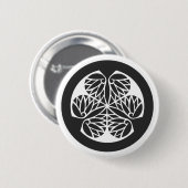 planten [Familiemensen] Ronde Button 5,7 Cm (Voorkant /achterkant)