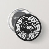 planten [Familiemensen] Ronde Button 5,7 Cm (Voorkant /achterkant)