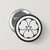 planten [Familiemensen] Ronde Button 5,7 Cm (Voorkant /achterkant)