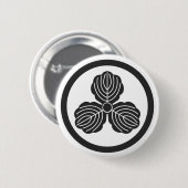 planten [Familiemensen] Ronde Button 5,7 Cm (Voorkant /achterkant)