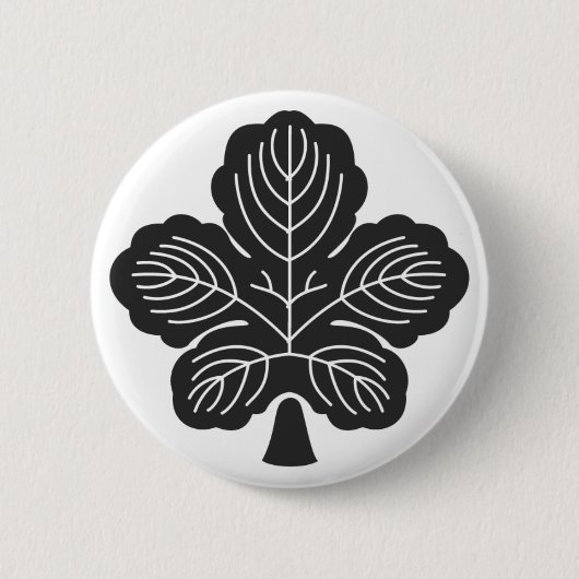 planten [Familiemensen] Ronde Button 5,7 Cm (Voorkant)