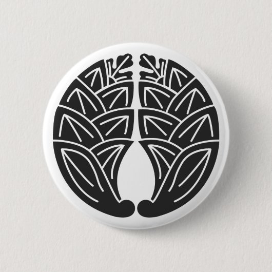planten [Familiemensen] Ronde Button 5,7 Cm (Voorkant)