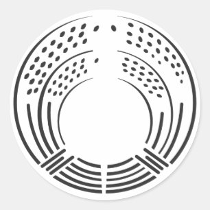 planten [Familiemensen] Ronde Sticker