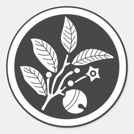 planten [Familiemensen] Ronde Sticker (Voorkant)