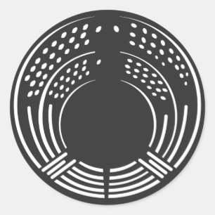 planten [Familiemensen] Ronde Sticker