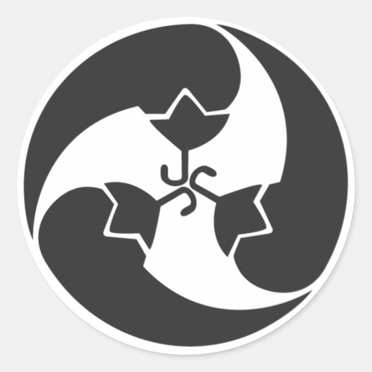 planten [Familiemensen] Ronde Sticker (Voorkant)