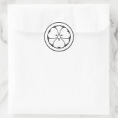 planten [Familiemensen] Ronde Sticker (Tas)
