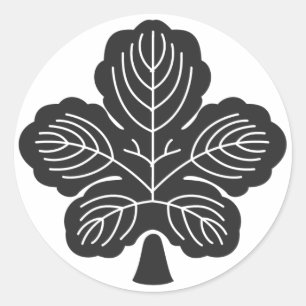 planten [Familiemensen] Ronde Sticker