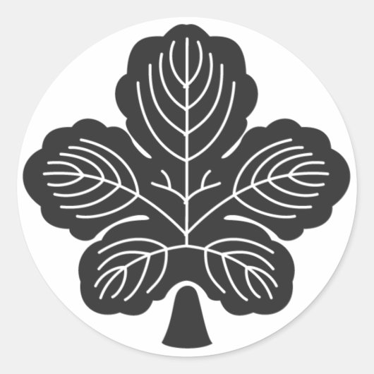 planten [Familiemensen] Ronde Sticker (Voorkant)