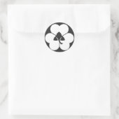 planten [Familiemensen] Ronde Sticker (Tas)