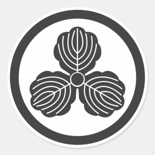 planten [Familiemensen] Ronde Sticker (Voorkant)