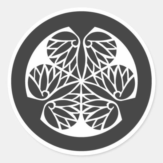 planten [Familiemensen] Ronde Sticker (Voorkant)