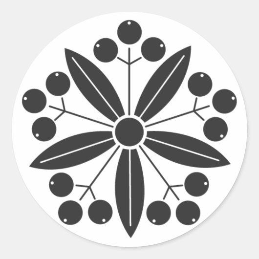 planten [Familiemensen] Ronde Sticker (Voorkant)