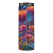 planten fluisteraar die zich verbindt met levendig thermosbeker (Achterkant)