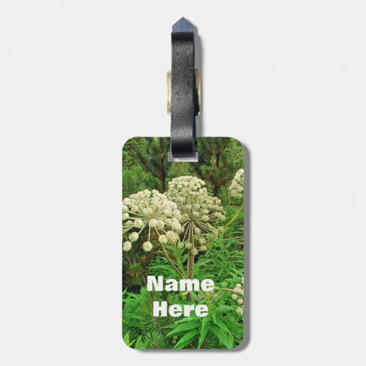 Planten Foto Bagagelabels (Achterkant verticaal)