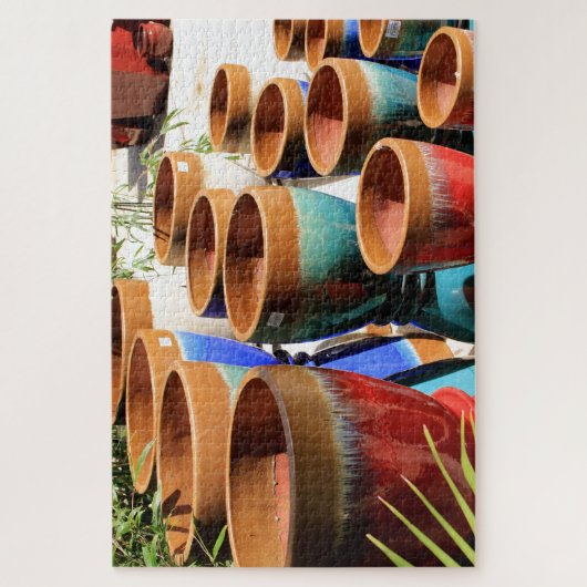 Planten, gekleurd legpuzzel (Verticaal)