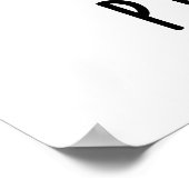 Planten Grappige Astronomie Noten Pun Poster (Hoek)