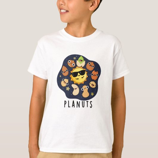 Planten Grappige Astronomie Noten Pun T-shirt (Voorkant)