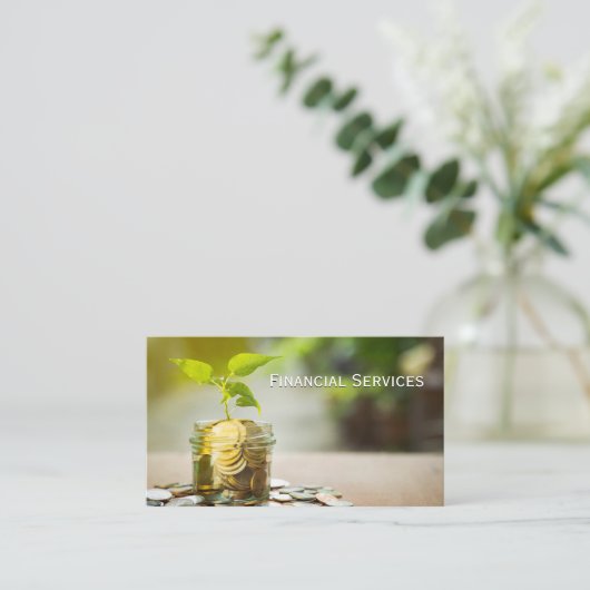 Planten Groeiende Pot Veranderen Visitekaartje (Staand voorkant)