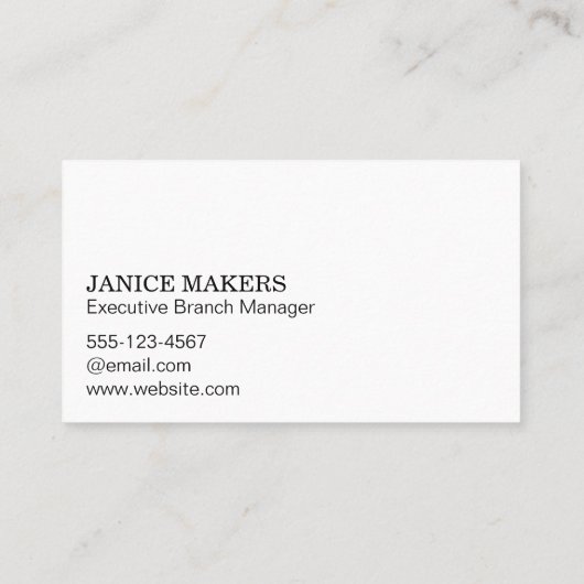 Planten Groeiende Pot Veranderen Visitekaartje (Achterkant)