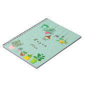 planten grote planner (8,5 x 11 inch) notitieboek (Linkerzijde)