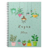 planten grote planner (8,5 x 11 inch) notitieboek (Voorkant)