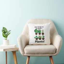 Planten helpen ons om Planten te kweken Kussen