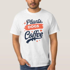 Planten, honden, koffie - Plant Lover T-shirt