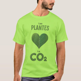 PLANTEN HOUDEN VAN CO2 T-SHIRT