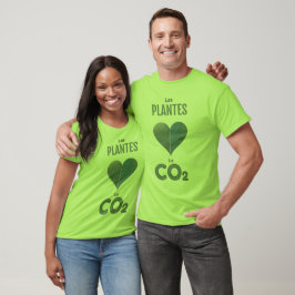 PLANTEN HOUDEN VAN CO2 T-SHIRT