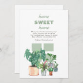 Planten Housewarming Kaart (Voorkant / Achterkant)