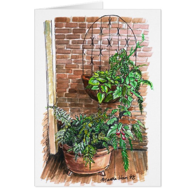 Planten in buisjes (Voorkant)