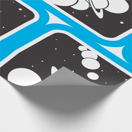 Planten in de ruimte cadeaupapier