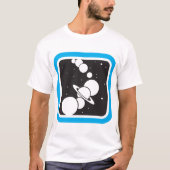 Planten in de ruimte t-shirt (Voorkant)