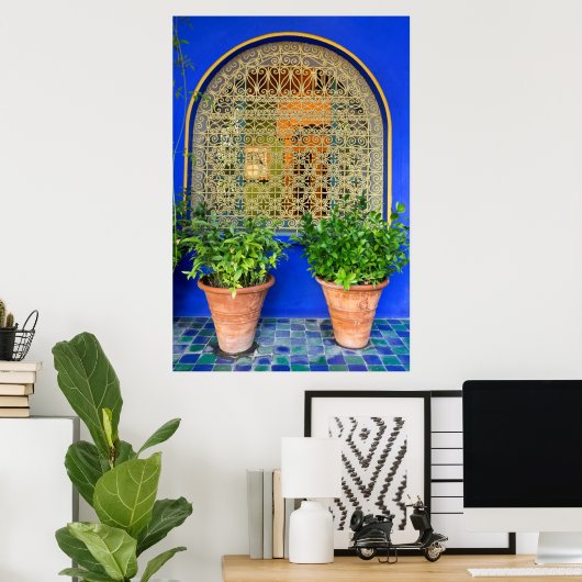 Planten in de tuin poster (Thuiskantoor)