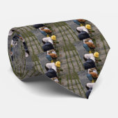 Planten in een keten stropdas (Opgerold)